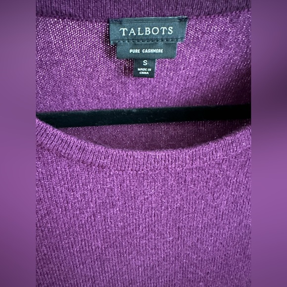 Talbots Cashmere Sweater - Picture 3 of 5